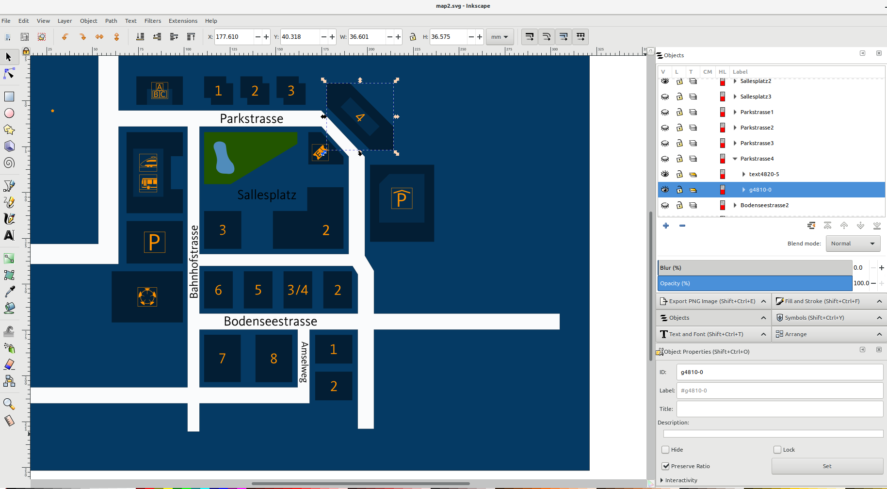 Single SVG Background Image Preparing Images For Way Finding 